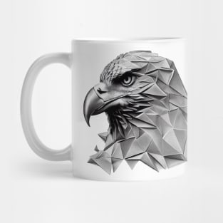 Polygonal eagle Mug